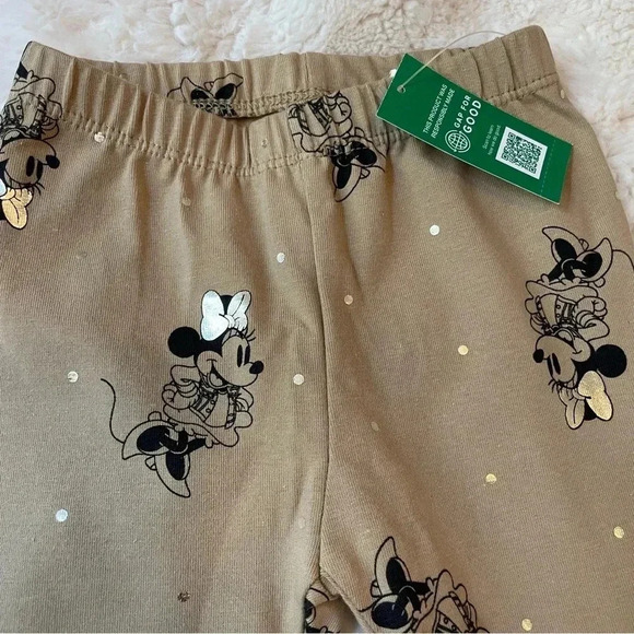 Baby Gap x Disney Minnie Mouse Leggings 3-6 Months - Picture 2 of 6